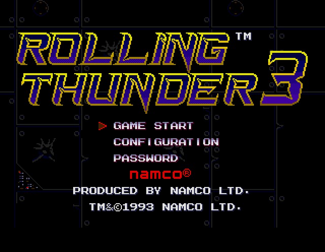 ROLLING THUNDER 3